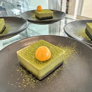 Citrus Matcha Tart