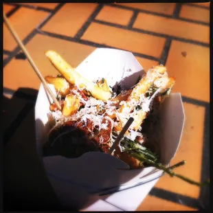 I love the fry booth at Freret Market!