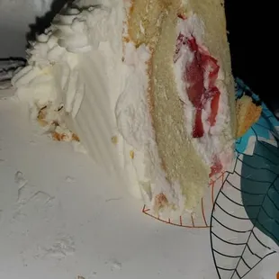 Spongy, not too sweet, very delish