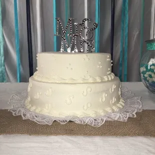 Small wedding cake