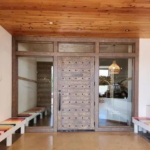 Front entry