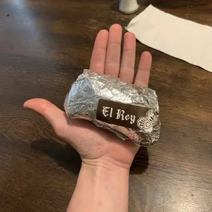 Can't wait to eat this in two tiny bites!