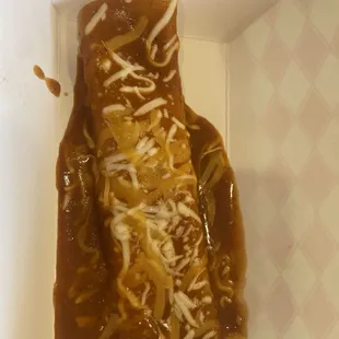 Cheese enchiladas- La Carte