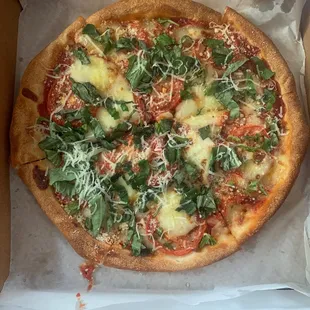 pizza, food