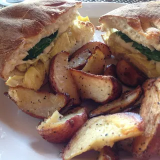 Spinach and Artichoke Sandwich