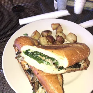 Portobello Mushroom Sandwich