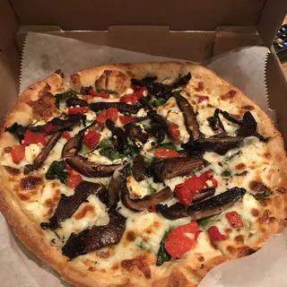 Portobello Mushroom Pizza