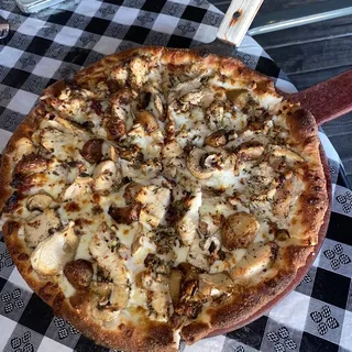 Spicy Chicken Pizza