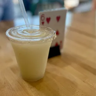 Spiked lemon ice cream