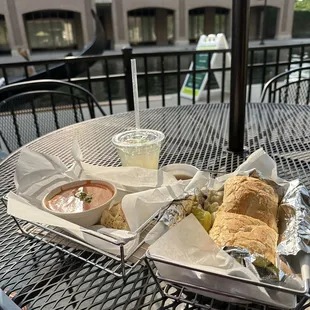 Tomato Soup and Italian Beef Sandwich *Our Specialty*