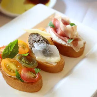 Trio of Bruschetta