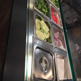 Get wraps and salads