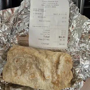 menu, burritos and wraps