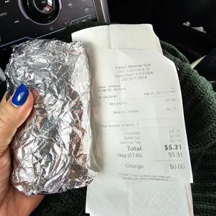 burritos and wraps