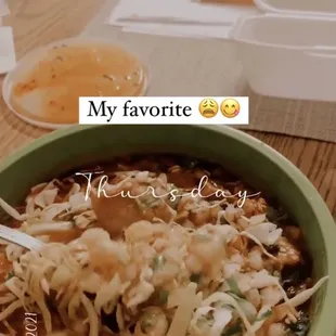 Delicious pozole!