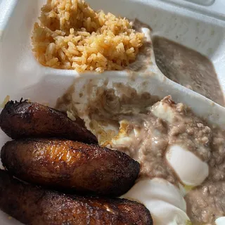 Plantains and Eggs Plate