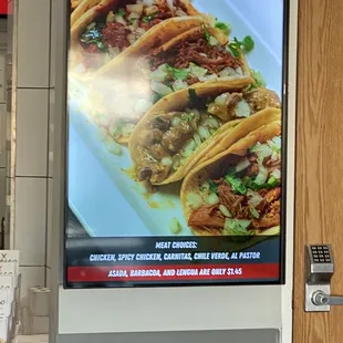 taco tuesday sign