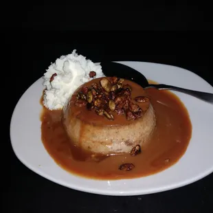 Pumpkin Praline Flan custard. &quot;Better than pie&quot;