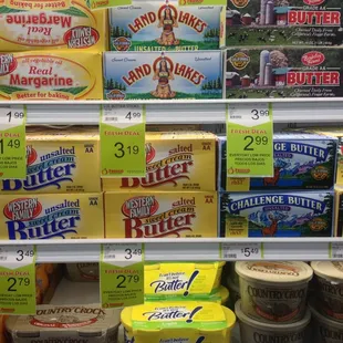 The butter that's on sale but they insist on charging $2.00 more than advertised. This is my second time buying this butter
