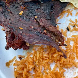 Arranchera mas bien dicho piedra. Es de vaca muy bieja.