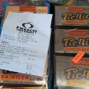 The price should be $3.00 for Diana waffle but they charged me $3.98