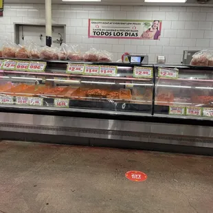 Meat section