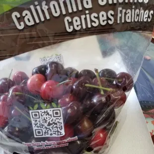 $1.99 lbs red cherries , more than $4.00 for a little cherry,  wish cherry no seeds, so won't damage the teeth