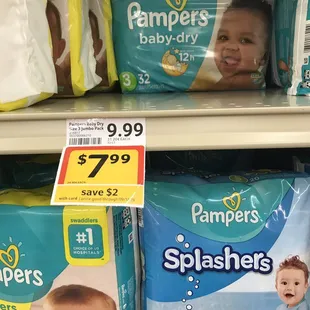 Cheap diapers. On Amazon it's over $10!