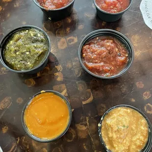 The array of salsas