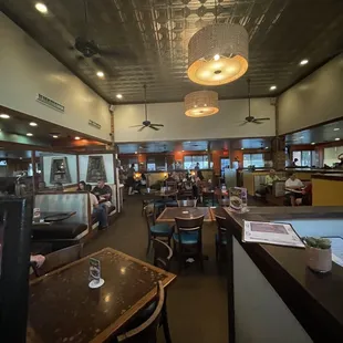 interior, sushi and sashimi