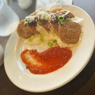 Fried Green Tomatoes (a little small and thin)