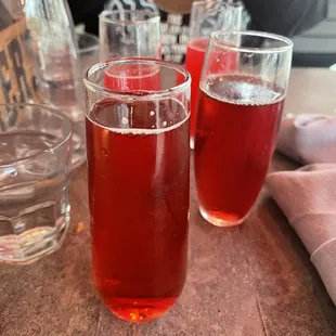 Cranberry mimosa