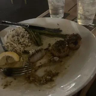 BLACKENED SCALLOPS