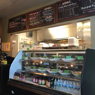 Menu and Deli Display