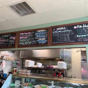 sushi and sashimi, interior