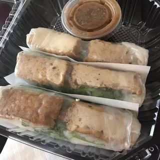 3 Pieces Tofu Rolls