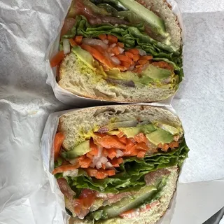 Veggie and Avocado Sandwich