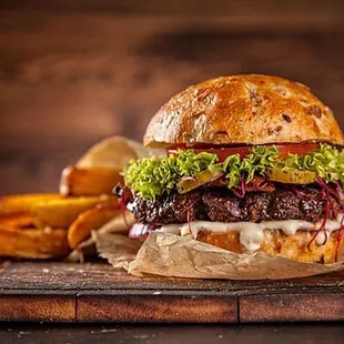 Bacon Swiss Burger