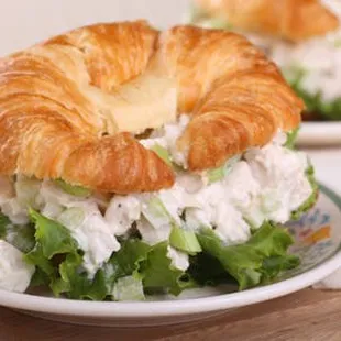 Chicken salad croissant