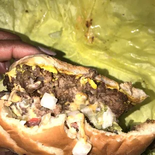 Double chz with Everything