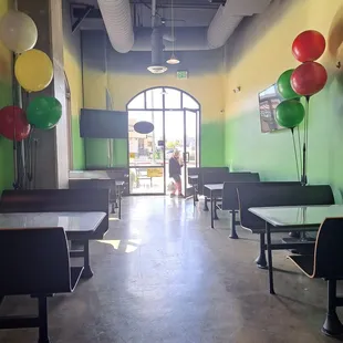 Lots of space right off the street