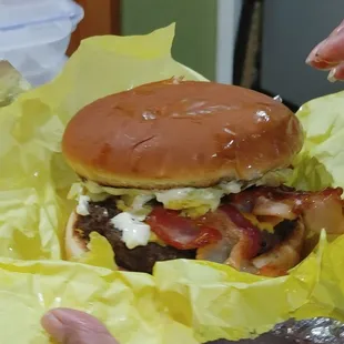 King single. Very well made. Yummy!!