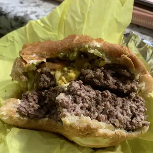 Double King Burger with Cheese