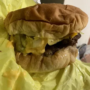 Double King Burger with Cheese