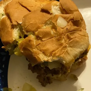Royal burger with cheese