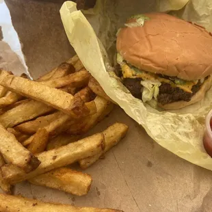 The King Burger with Cheese
