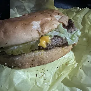 Meat is not king size