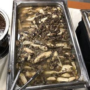 Chicken Marsala was very juicy