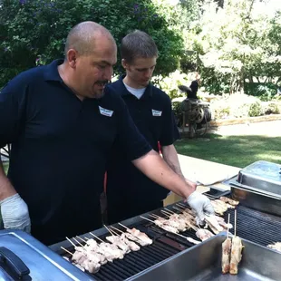 BBQ catered event