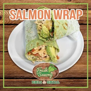 salmon wrap